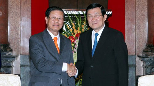 ธำนุบำรุงความสัมพันธ์ร่วมมือพิเศษเวียดนาม-ลาว